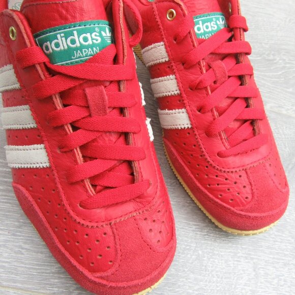 Adidas Japan Scarlet Red White Shoes Womens Size 8 NEW IG4507 - Picture 7 of 15